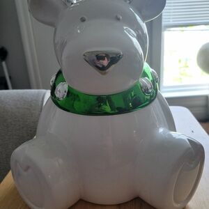 Slatkin and co Jingles the reindeer Christmas cookie jar